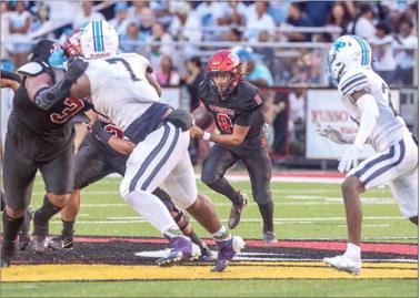Belle Chasse High won against South Plaquemines High in their annual “Battle of the Boot” football game on Friday, September 8.