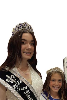 2023 Seafood Royalty: Queen Catherine Blondiau, Teen Queen Amy Hochhalter and Pearl Carley Morse