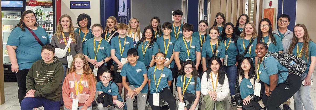 BETA Club members went to the State Convention in February.