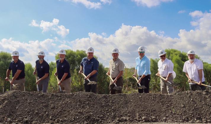 Governor John Bel Edwards participates in ground breaking ceremony with CPRA.