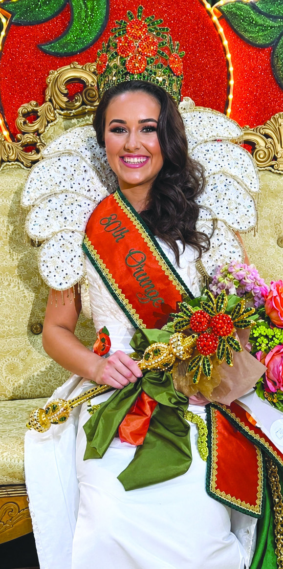 Mia Adams was crowned as 2026 Orange Queen on September 12.