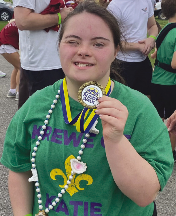 Katie Pelas will be participating in DSAGNO's annual Buddy Walk on November 7.
