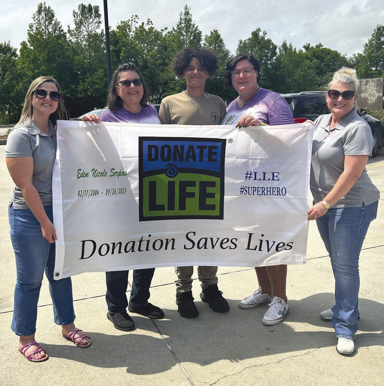 Remembrance Held for Eden Serpas and Pediatric Organ Donation | The ...