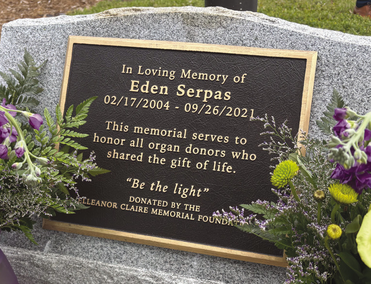 Remembrance Held for Eden Serpas and Pediatric Organ Donation | The ...
