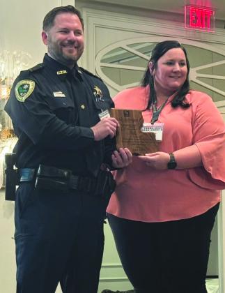 Lt. Jason Kornovich Receives the Louisiana Bankers Association Officer of the Year 2025