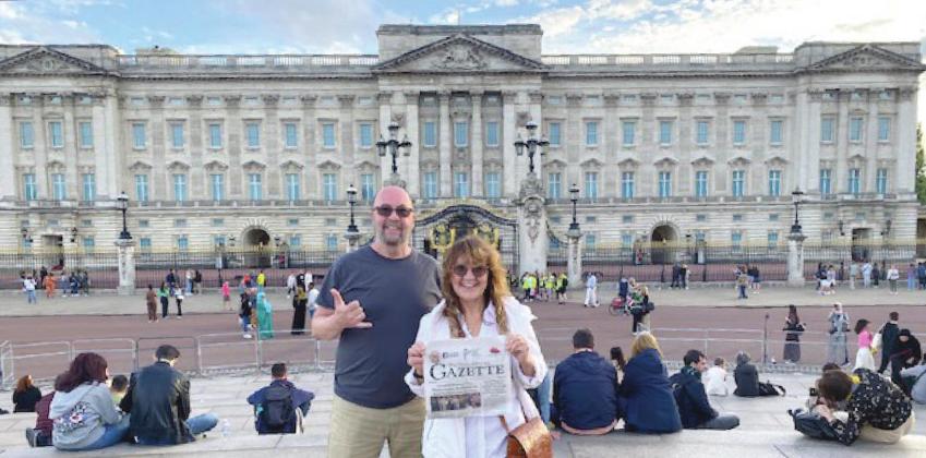 Buckingham Palace in London, England on June 29