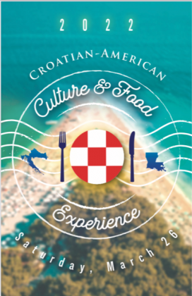 This year’s poster for the CAS Culture and Food Experience event was designed by Vinka Jurisić.