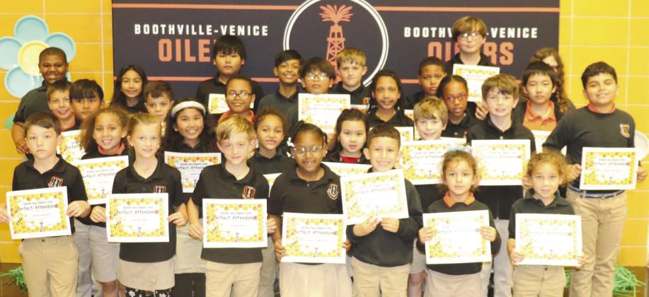Boothville-Venice Elementary Holds 3rd Nine Weeks & Perfect Attendance Ceremony