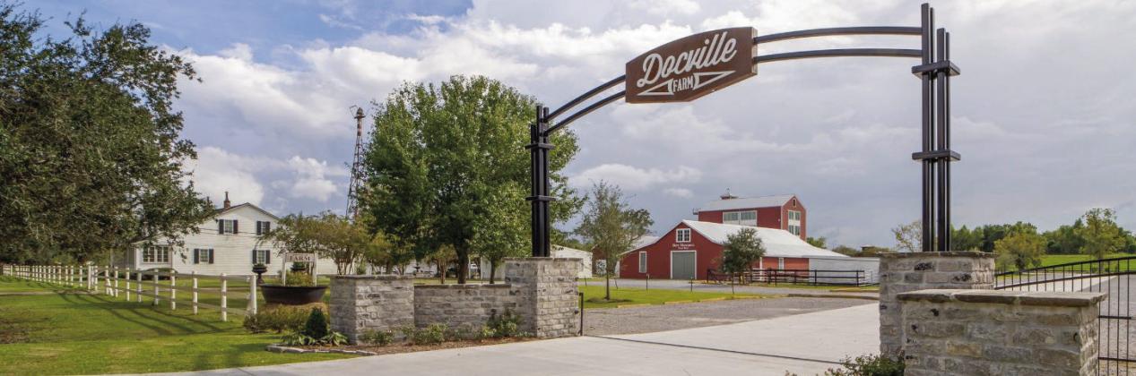 Docville Farm is located at 5124 E. St. Bernard Highway, Violet.