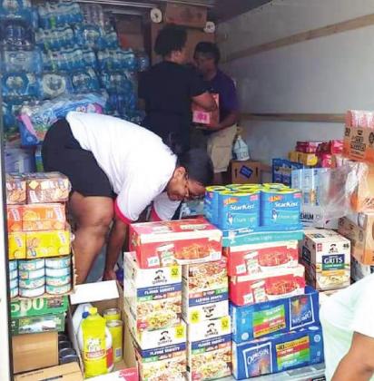Eastbank receives Hurricane Ida relief supplies from NC