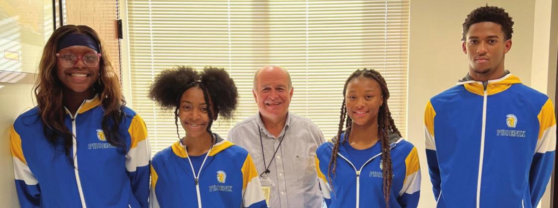 Phoenix High Basketball Teams Show Appreciation to Stolthaven Terminals