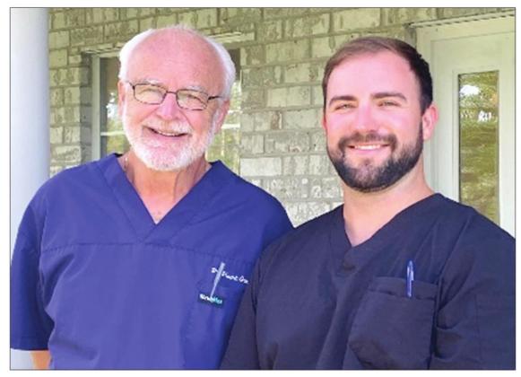 Dr. Cody Brignac, right, has opened Belle Chasse Family Dentistry, acquiring the dental practice formerly known as Stuart J. Guey Jr. DDS. The Location and contact information will remain the same and Dr. Guey will continue seeing patients on a part-time basis.