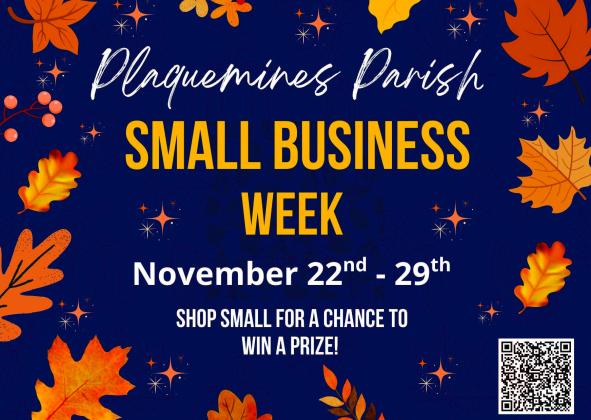 Plaquemines Parish Announces Small Business Week to be Held November 22–29