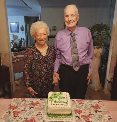 James and Blanche Record Celebrates 70th Wedding Anniversary