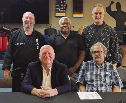 Belle Chasse Resident Dennis Godsey Earns Hapkido Promotion to Black Belt