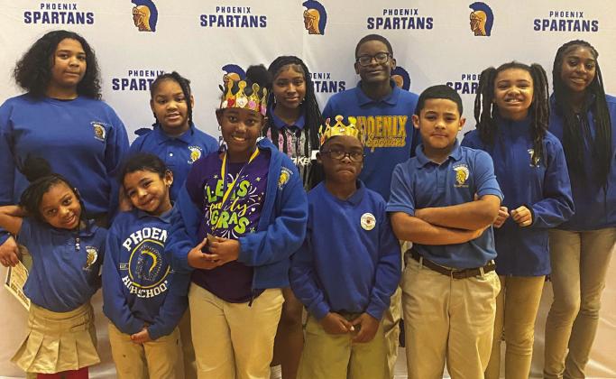 Zoey Canty (Head Start), Angyleidi Sanchez (Kindergarten), Khloe Watson (First Grade), Kei’Mani Harvey (Second Grade), Larien Sanchez (Third Grade), Nyla McCleave (Fourth Grade), Jaiyon Jones (Fifth Grade), Camden Johnson (Sixth Grade), Ferlin Reddick (Seventh Grade), Kade Ragas (Eight Grade), Javyn Encalade (Ninth Grade), Christin Bailey (10th Grade), Ja’Laya Picquet (11th Grade) and A’alana Washington (12th Grade).