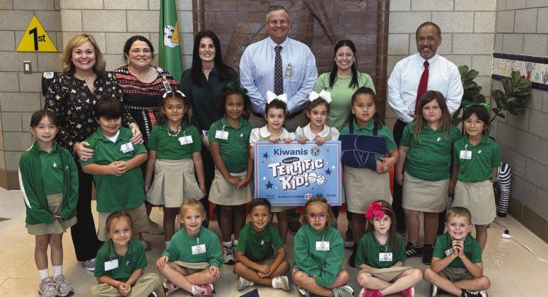 Belle Chasse Primary Honors October TERRIFIC Kids