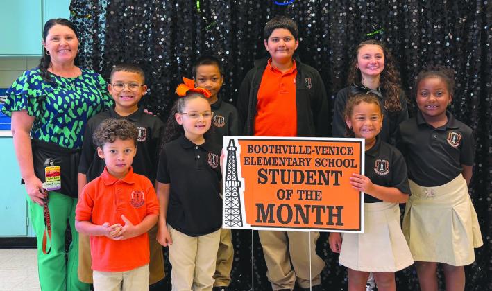 BVES Announces September Students of the Month