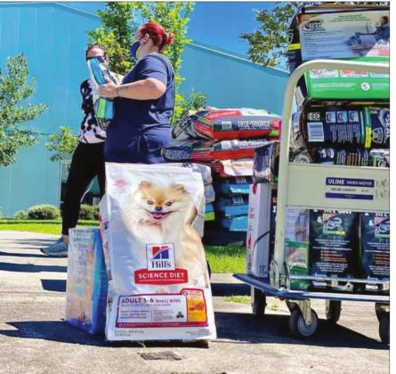 LASPCA sets up free Pet Food Pantry at Belle Chasse campus