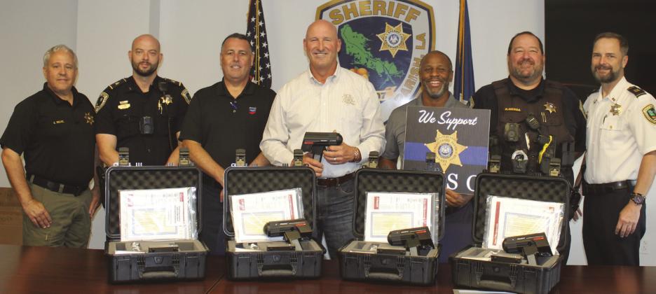 Captain Eric Becnel, Sergeant Rodney King, Philip Taylor (Chevron), Sheri Jerry Turlich, Robbie Robinson (Chevron), Deputy Robert Messa, Captain Lenny Jourdan.