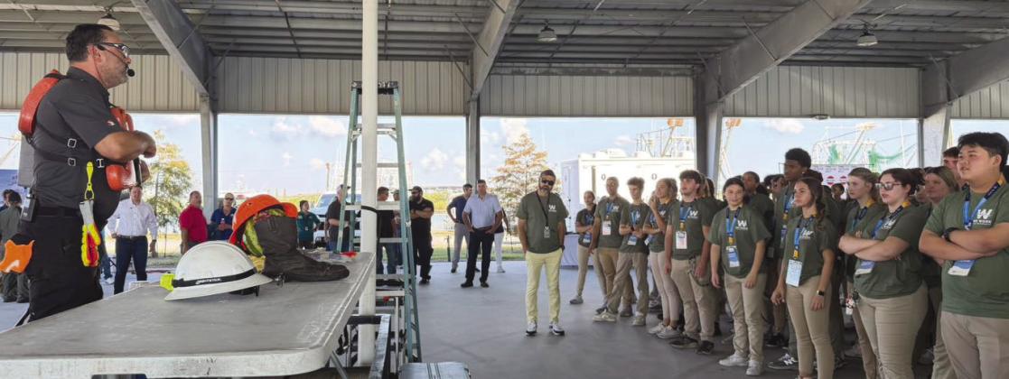 Students from Three Local High Schools Participate in Annual We Work the Waterways Event