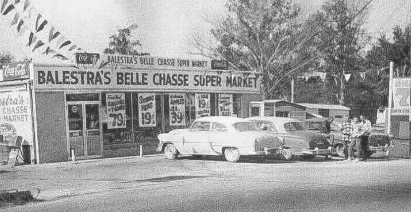 Balestra’s first opened in Marrero, then moved to Belle Chasse in 1959. Their first building was what is now Roubion’s Tire Center at the corner of Barriere Road and Highway 23.