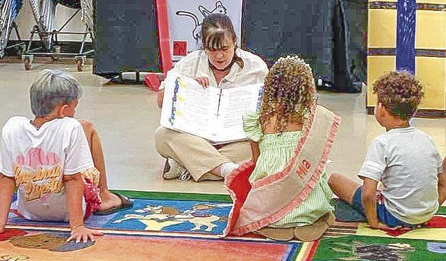 Louisiana Author Melinda Falgoust visited the parish libraries to share the history of Ancient Egypt.