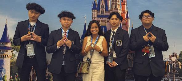 SPHS DECA Team Qualifies for International Conference, Student Ranks Top 10 in Microsoft Certification