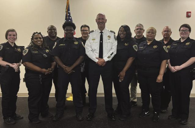 From Left: Jourdan Clark, Ja'Kemia Price, Ralph Vaughn, James Prince, Kim Alfonso, Sheri Jerry Turlich, Imani Glenn, Scott Rouselle, Tiany Dunmore, Kevin Poole and Maggie-Claire Watson