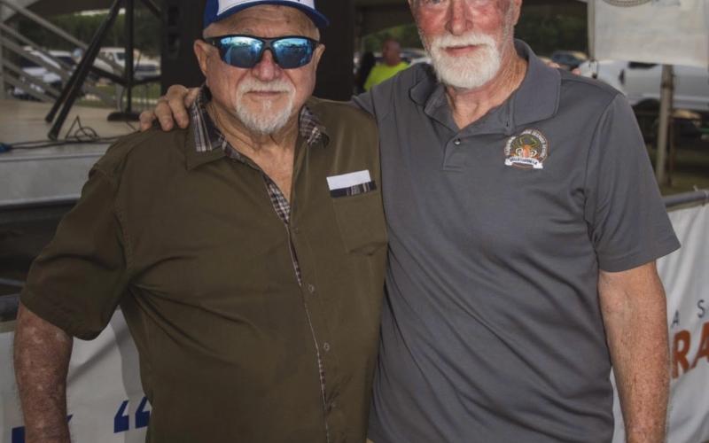 From left: Big Fish Skip Vix and King Fish Ernie Kientz.