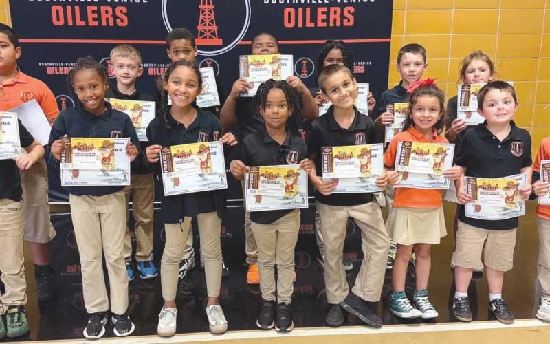 BVES Announces Third Nine Weeks Honor Roll, Perfect Attendance Recipients