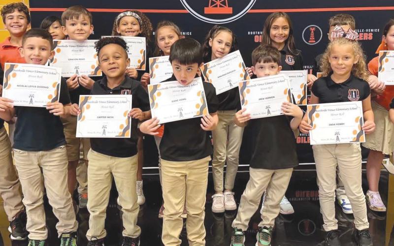 BVES Announces Third Nine Weeks Honor Roll, Perfect Attendance Recipients