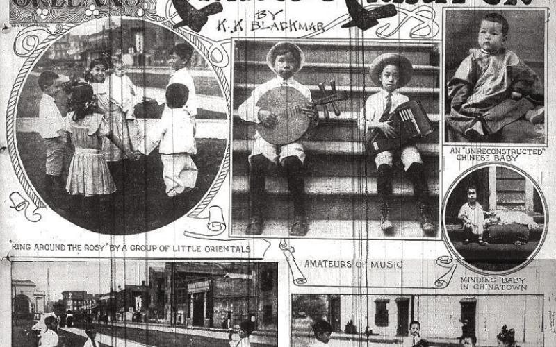 New Orleans China Town article in The Daily Picayune feature of September 22, 1912 on the Chinese in New Orleans.