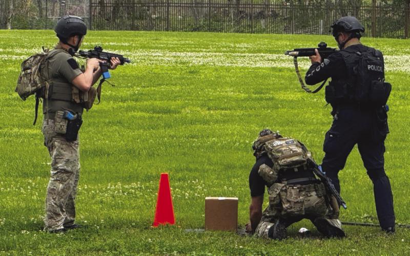 PPSO SWAT Teams Participate in Bomb Training Session