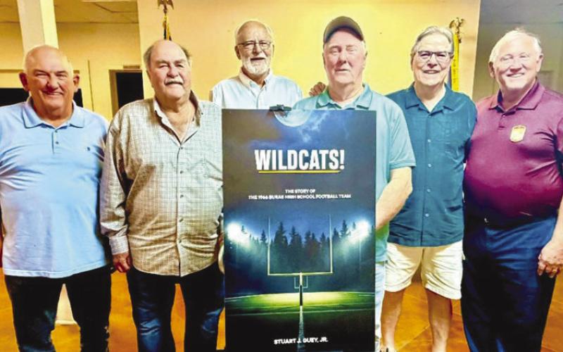 From left: Floyd 'Poonie' Bergeron, Bryan 'Dixie' Dickinson, Dr. Stuart Guey, Gary Mays, Otis Dufrene, and Rod Lincoln.