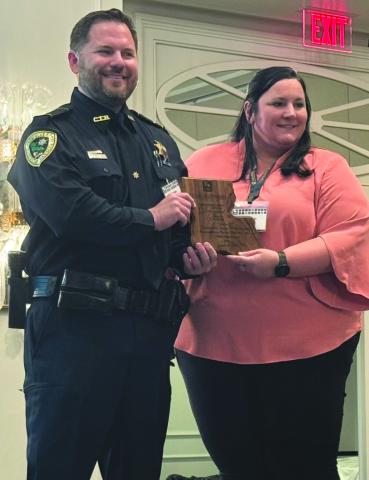 Lt. Jason Kornovich Receives the Louisiana Bankers Association Officer of the Year 2025
