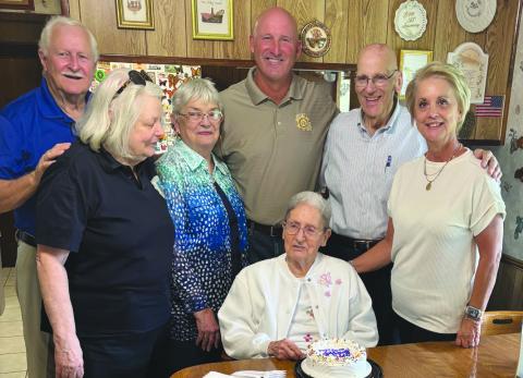 Sheriff Turlich Marks Community Members’ Milestone Birthdays with S.A.L.T. Team
