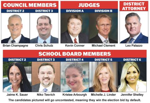 Qualifying Period for Nov. 3 Election Concludes Aug. 7 