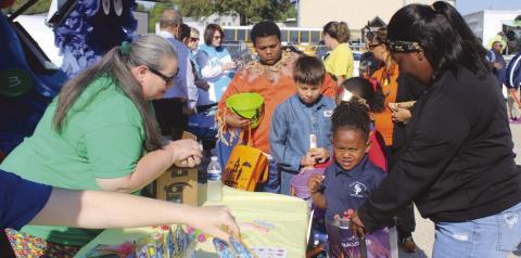 Plaquemines Parish School System Hosts Trunk or Treat
