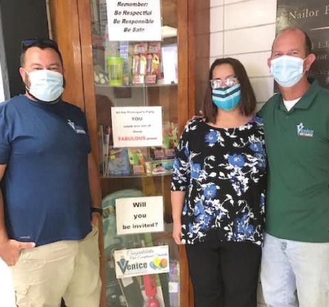 Venice Port Complex donates prizes to BVES Positive Behavior Intervention Support Program