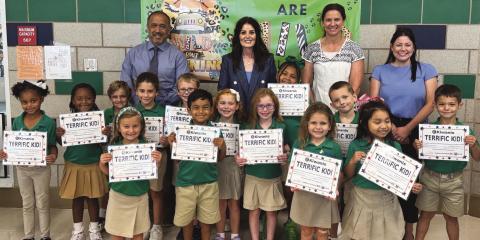 Belle Chasse Primary Celebrates First TERRIFIC Kids of the School Year