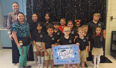 BVES Announces October Terrific Kids