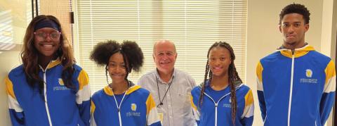 Phoenix High Basketball Teams Show Appreciation to Stolthaven Terminals