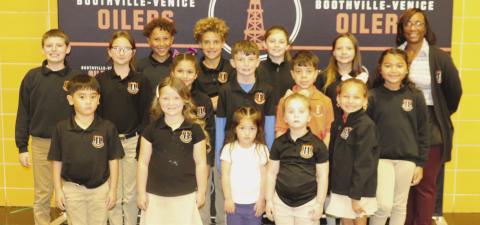 Boothville-Venice Names Students Of The Month For March