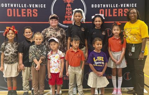 BVES Announces September Students of the Month