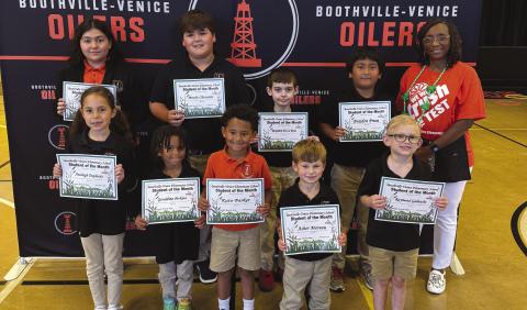 BVES Announces April Students of the Month