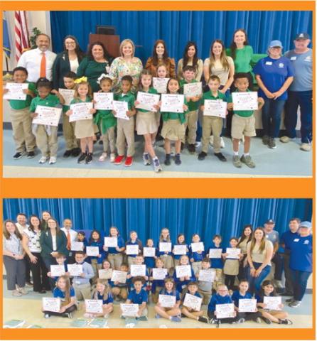 Congratulations to the BCP and BCE Terrific Kids for March!