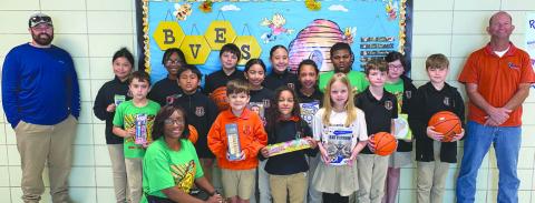 Boothville-Venice Elementary Celebrates third Nine Weeks With Principal's Party