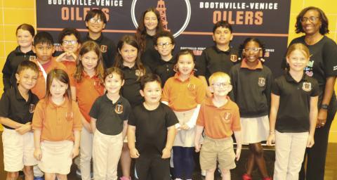 Boothville-Venice Elementary April Students of the Month