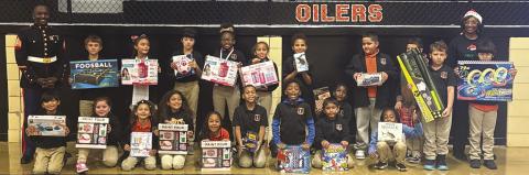Toys for Tots Brings Holiday Joy to BVES
